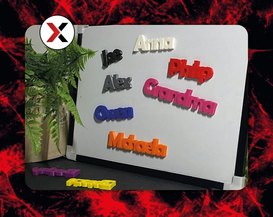 Personalised Magnet - Custom Fridge Magnet - Whiteboard Magnet