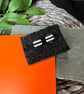 Black n White Stripe Studs - Small - Image 6