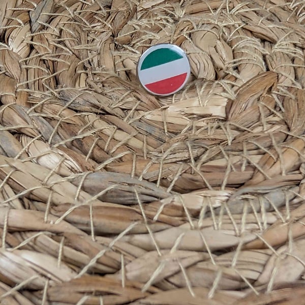 North Rhine-Westphalia Flag Map Pin - Germany State Flag Map Pin For Wood Map