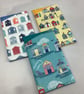 Beach huts handmade phone case, Seaside sunglasses case, Options - Image 7