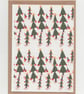 Christmas Tree Card- Scandinavian Modern Greetings Card  - Image 3