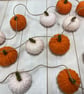 Hand Knitted mini pumpkin bunting - Image 3