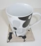Cat Coaster Black Cats Mug Rug - Image 4