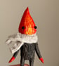 Log Fire Spirit Spun Cotton Art Doll - Image 2