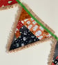 Halloween bunting on hessian - large  - Image 3