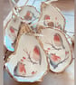 Robin oyster decorations 