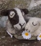 Ewe & Me felt sheep ornament