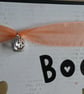 Pumpkin Blank Card - Halloween, Birthday - Orange Ribbon - Image 8