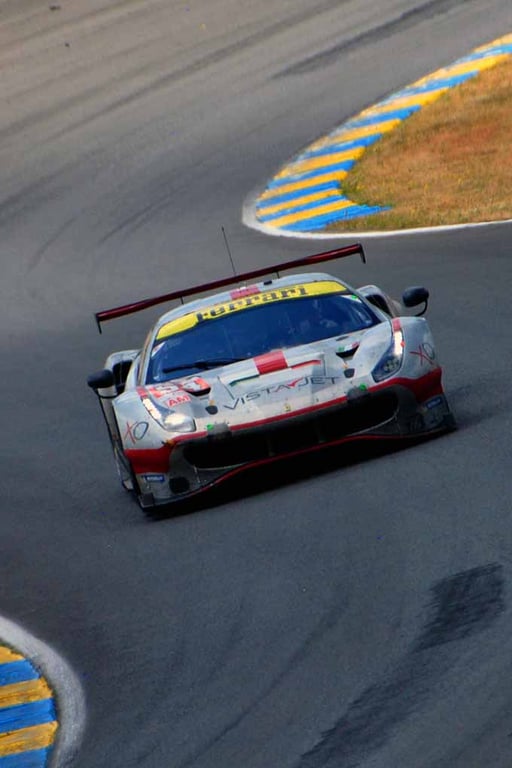 Ferrari 488 GTE EVO no54 24 Hours of Le Mans 2023 Photograph Print