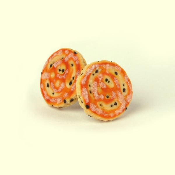 Welsh cake Stud earrings