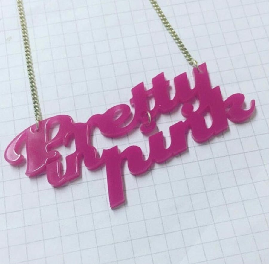 Pretty in Pink Necklace 