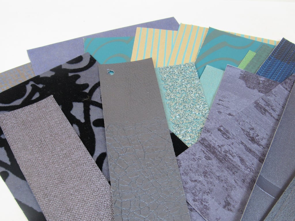 Mixed Blues, Greys, Purples Wallpaper Craft Pack