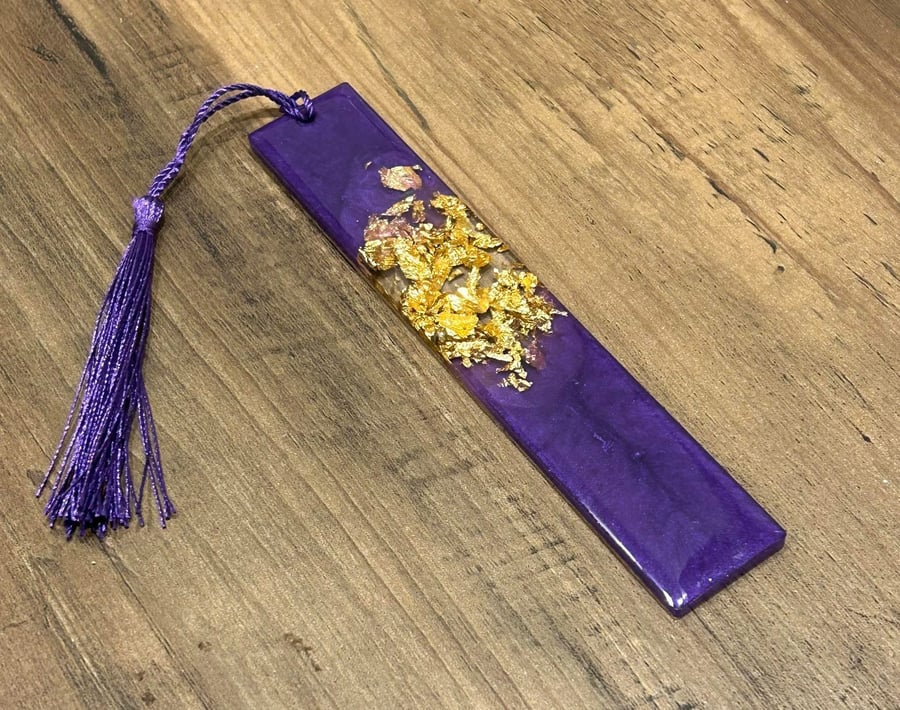 Handmade resin bookmarks