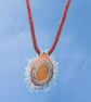 Sunrays Sea Glass Pendant - Image 2