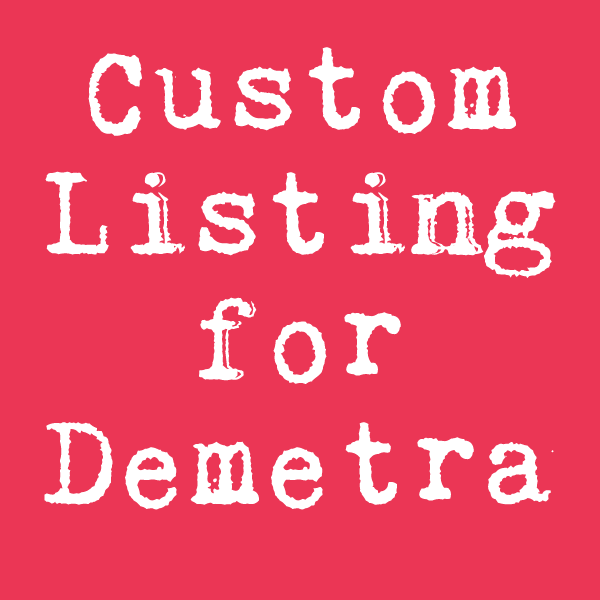 CUSTOM LISTING FOR DEMETRA - Custom Artemis Was Right 5x7 Print
