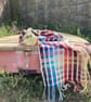 Staithes Colour Chart Handwoven Cotton Wrap - Image 2