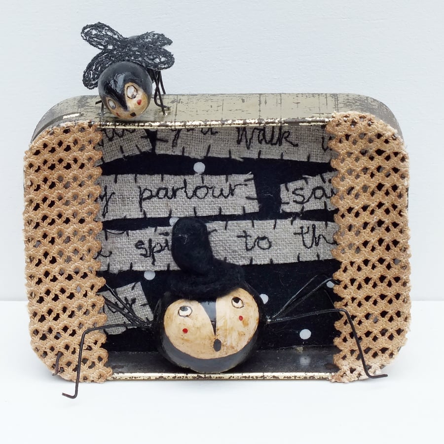 Primitive Spider and Fly