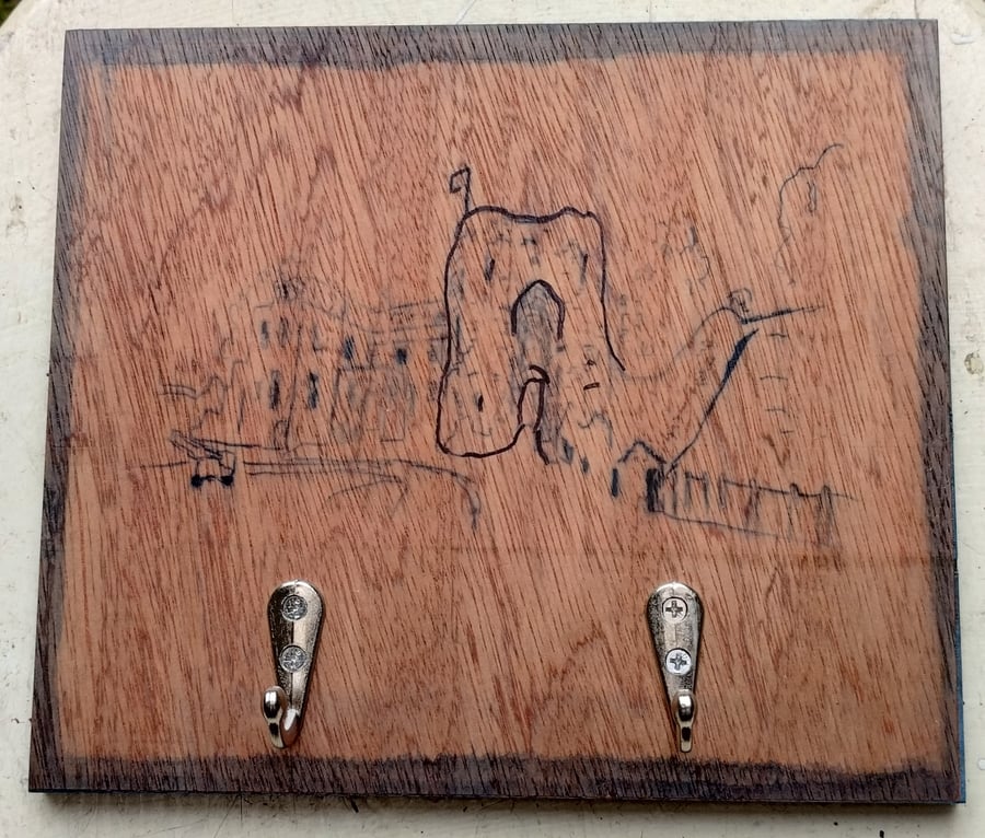 Key holder with Tonbridge Castle