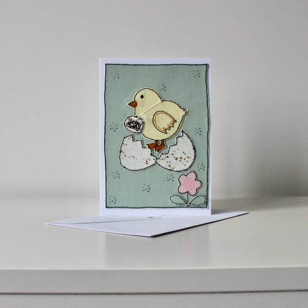 'Happy Easter' - Handmade Blank Card