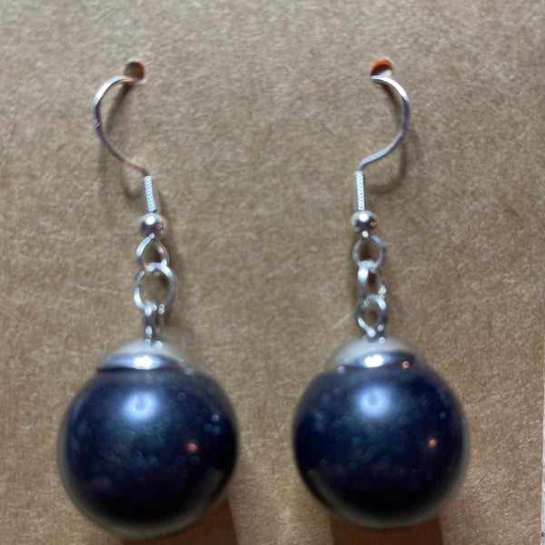 Deep Lustre Earrings