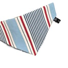 Dog bandana, cute deckchair stripe, bandanas for dogs, dog neckerchief, slide on