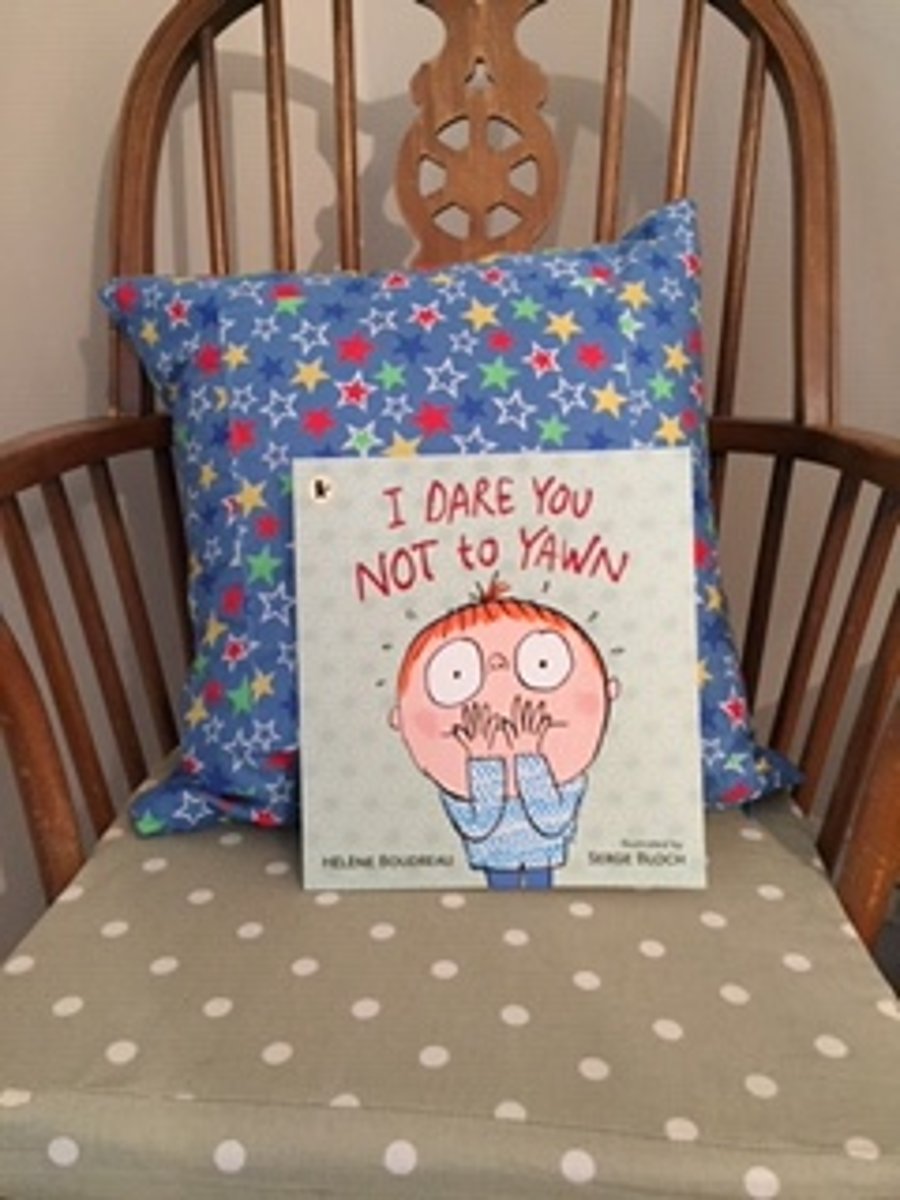 I Dare You Not to Yawn - Story Cushion