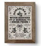 Personalised Witch Art Print - Magical Vintage Gift for Her - Image 6