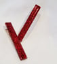 Red Sparkle Hair Clips - Image 7