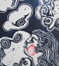 Head in the Clouds - Lino Print   Handmade Print - Image 4