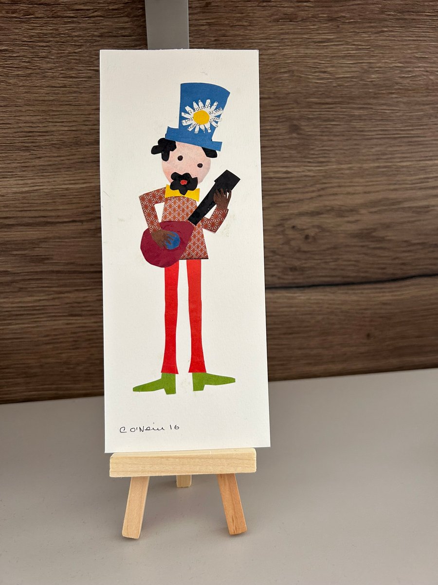 The Travelling Troubadour - Collage