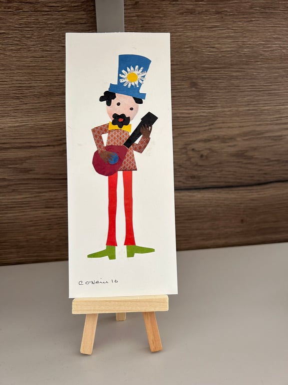 The Travelling Troubadour - Collage