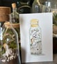 Girl in a Terrarium with Spidery Friends.  Original watercolour and Ink drawing - Image 1