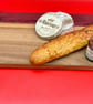 Handcrafted wood and resin charcuterie board
