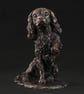 Foundry Bronze Cavalier King Charles Spaniel Waving Paw Sculpture - Image 7