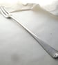 Old as fork fork, hand stamped antique pickle server - Image 2
