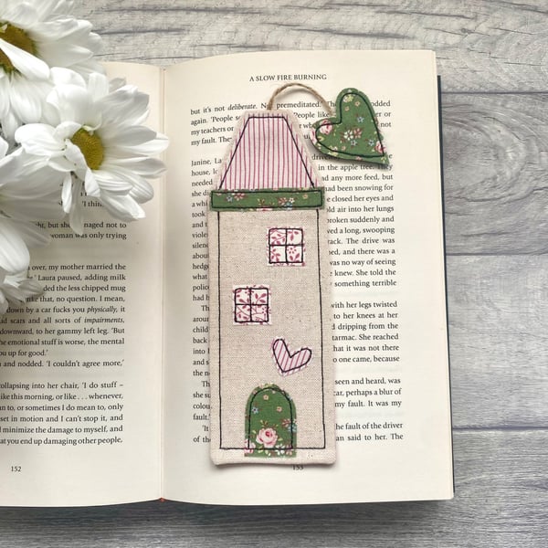 Tall house bookmark