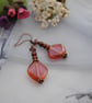 Copper Pink earrings - Image 2