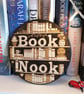 Book Nook Pyrography Sign - Image 3