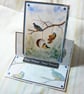 Bluetits Feeding Easel Card (HB310) - Image 1