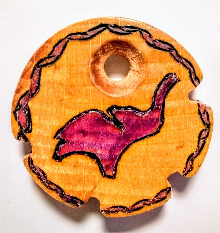 baby elephant pendant