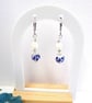 Mother of Pearl and Ceramic Bead Earrings. - Image 2