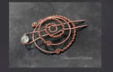 Antique copper slide