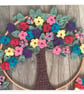 Trio crocheted flower trees - Image 4