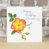 Anniversary Card Rose