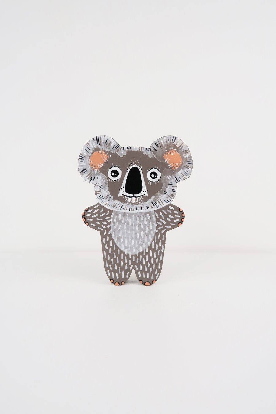 koala wooden ornament, cute home decor, animal lover gift
