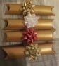 Gift Boxes Gold Handmade Set of 4