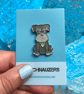 Schnauzer Enamel Pin - Image 2