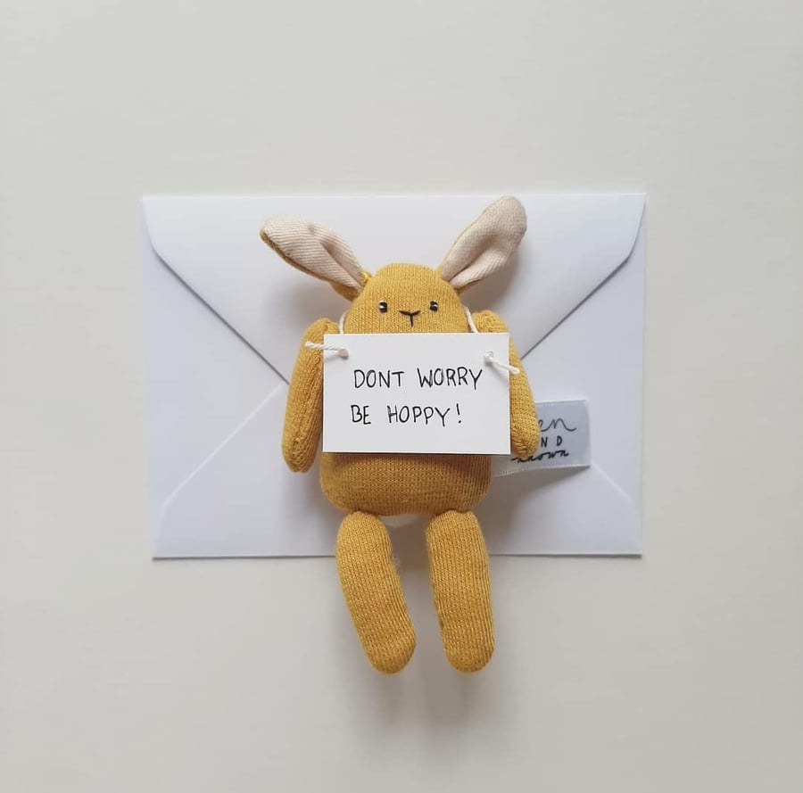  Yellow Easter Pocket Bunny, Seasonal Limited, Gift