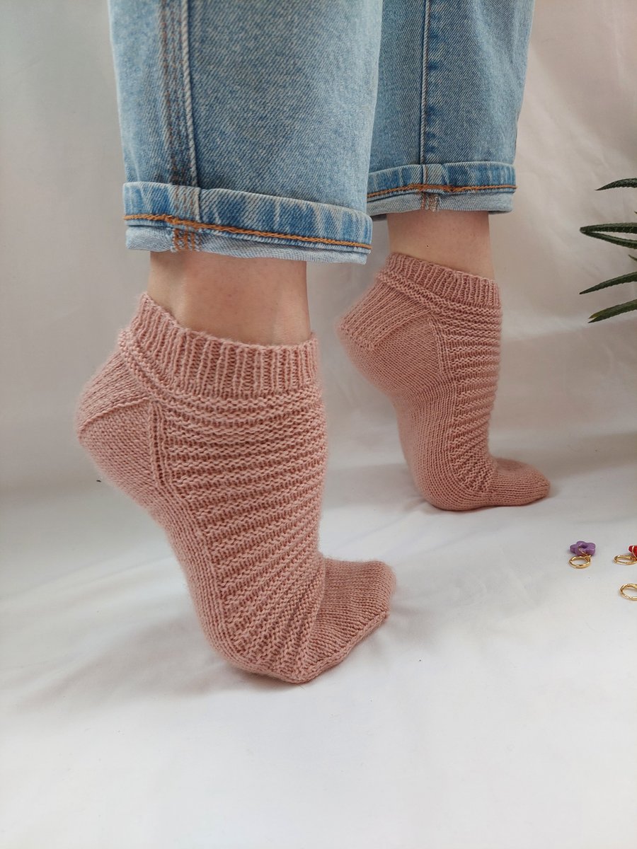 Sock Knitting pattern (Digital PDF) Ankle sock Digital pattern! 