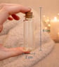 Personalised 7th Wool Anniversary Heart Message Bottle Keepsake - Image 5